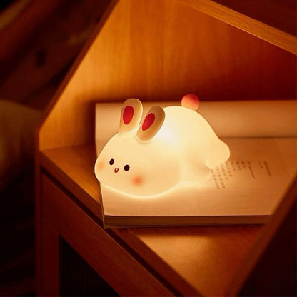 Silicone Rabbit Lamp With Touch Sensor